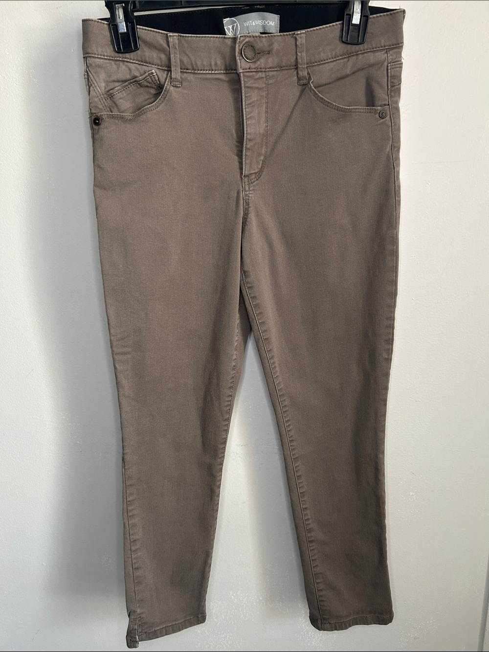 Wit & Wisdom High Waist Ankle Skinny Pants with Ab Solution Technology